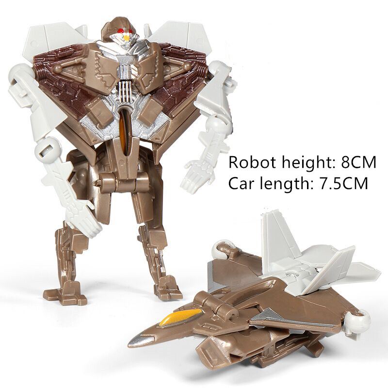Children Toys Mini Transformation Robot Kit Toys Models 2 In 1 Deformed Car Toy Robots Toys for Kids Gift Action Figure