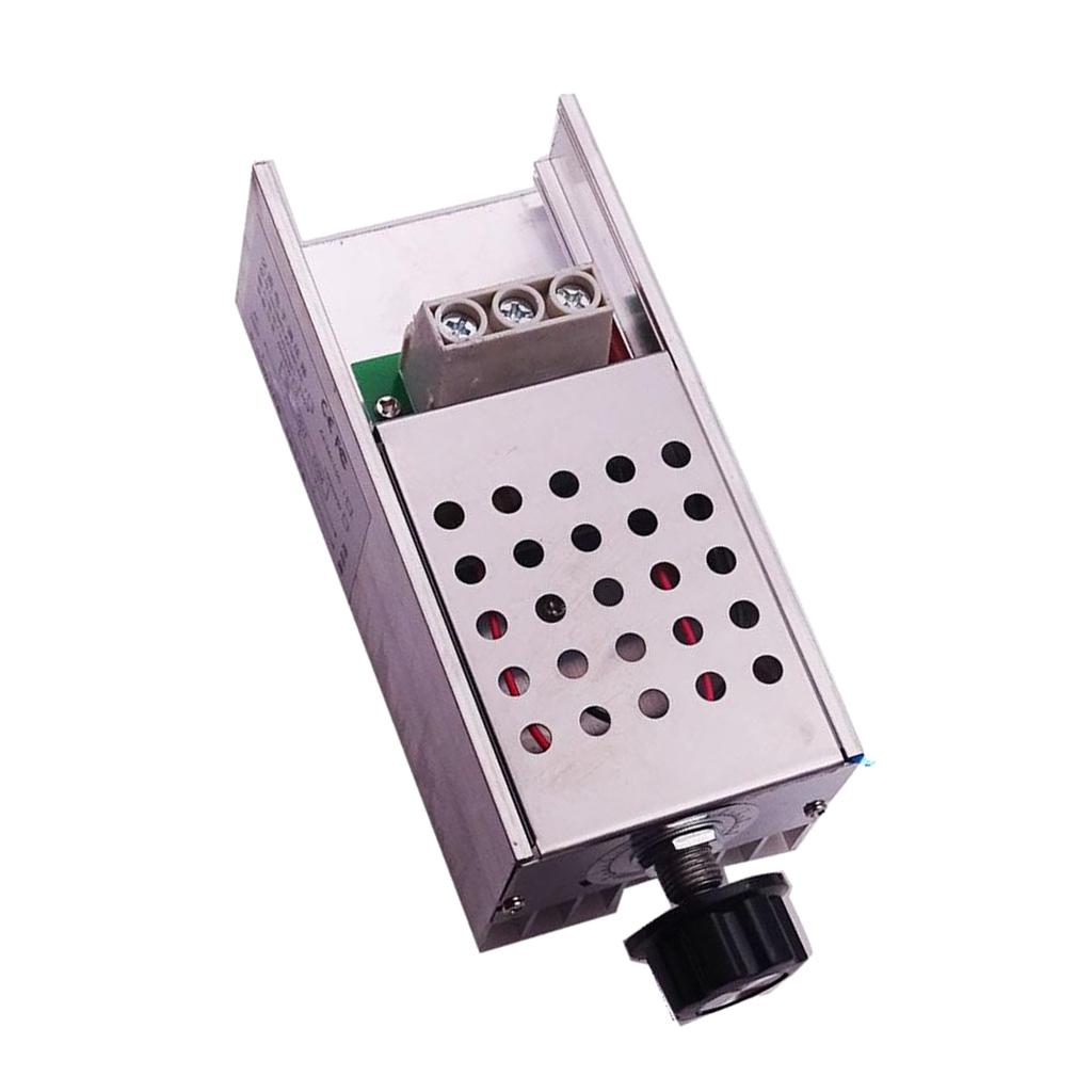 AC 220V 10000W SCR Electric Voltage Regulator Dimmer Temperature Motor Speed Controller