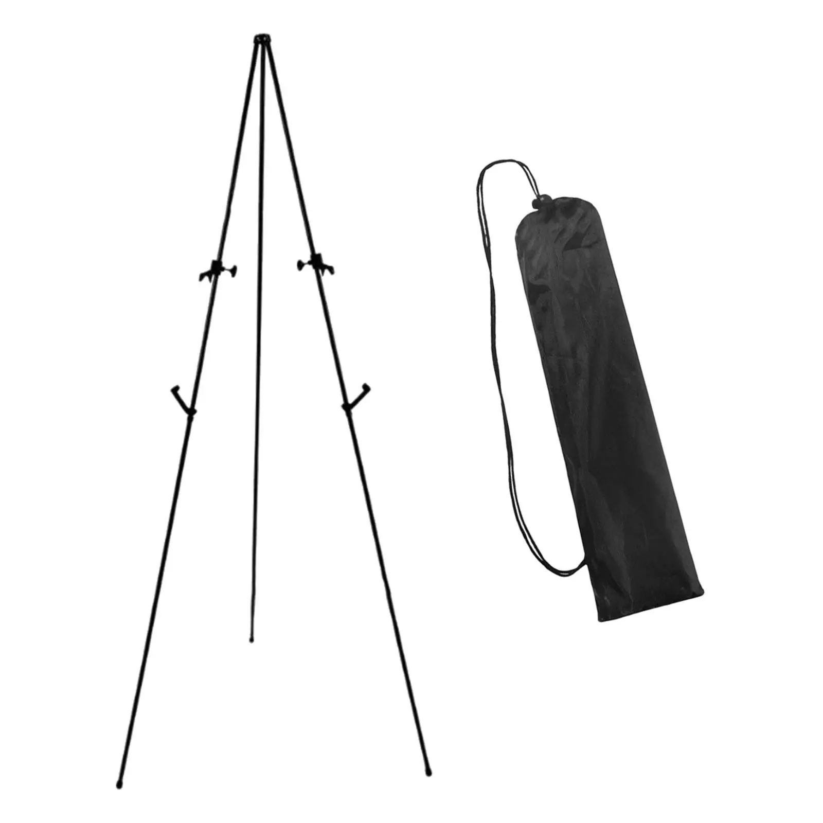 Tripod Display Easel Stand Holder Table Top Easels Metal Easel Collapsible Artist Easel for Wood Board Photo Frame Picture