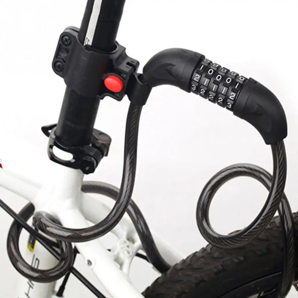 Chain Lock Code with Complimentary Bike Mounting Bracket Holder