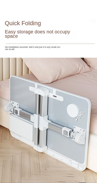 Letto tavolino Computer portatile tavolo camera da letto con scrivania  pigro per rendere tavolo pieghevole dormitorio per studenti universitari  artefatto - AliExpress