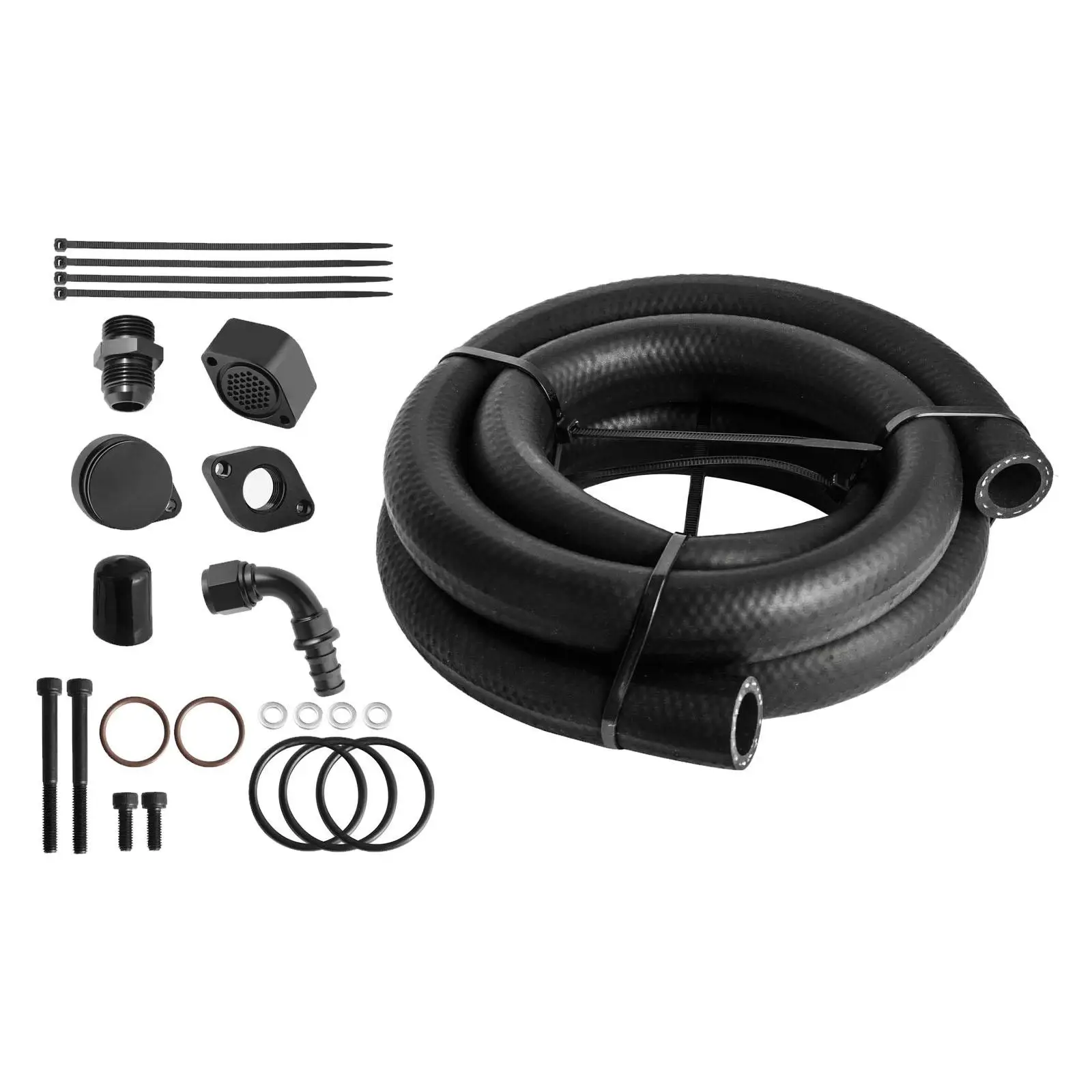 Pcv Reroute Engine Ventilation Kit Durable High Quality Replace Parts for 1120