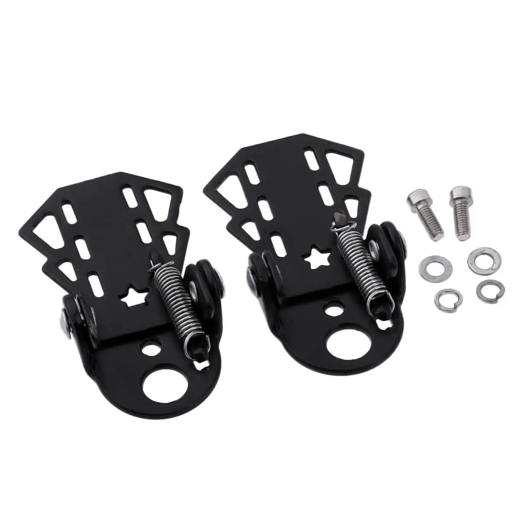 1 Pair Universal Rear Seat   Bike Riding Footpegs