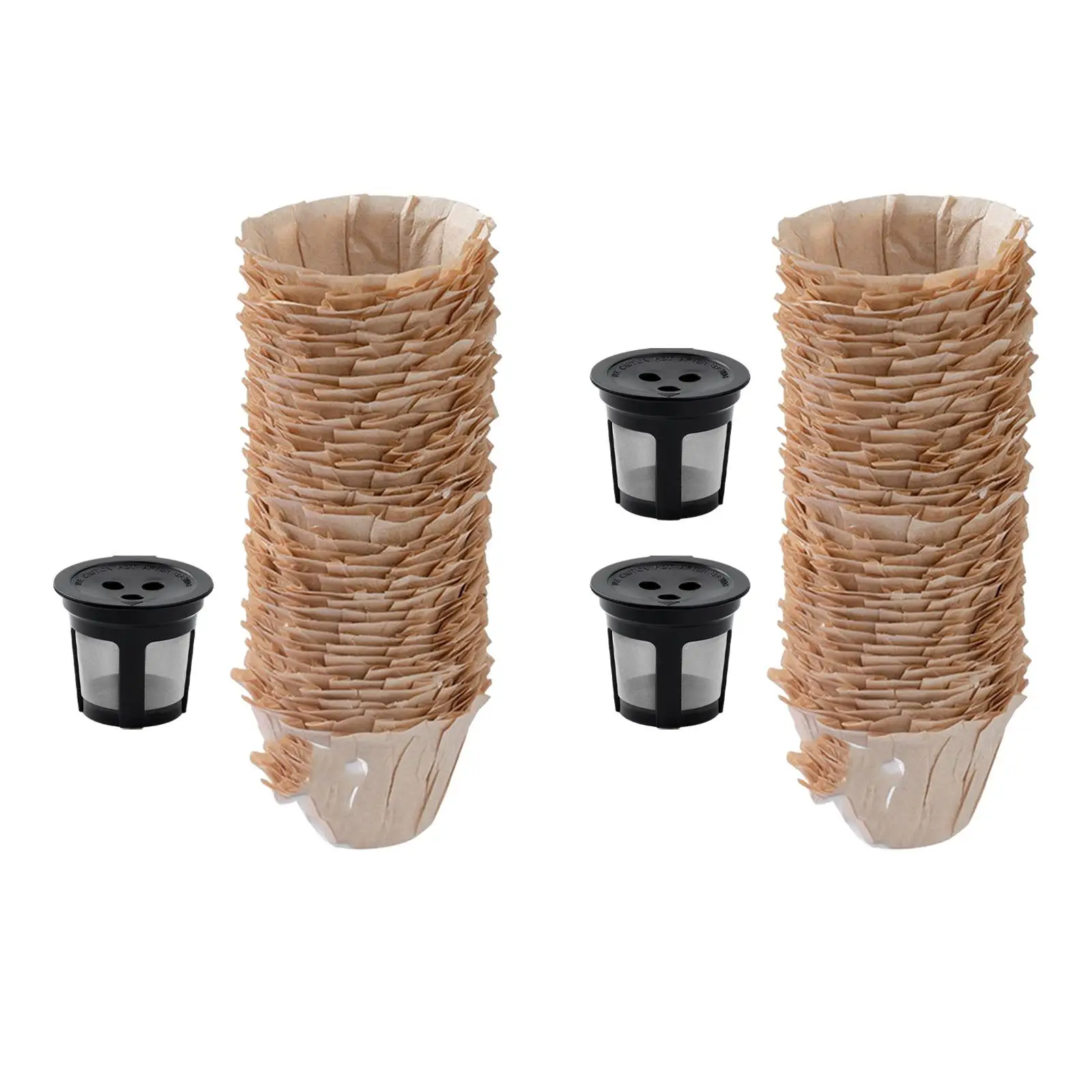 Coffee Filters with Lid Refillable Coffee Pod Portable Stainless Steel Mesh Strainer for Cfp301 Accessory