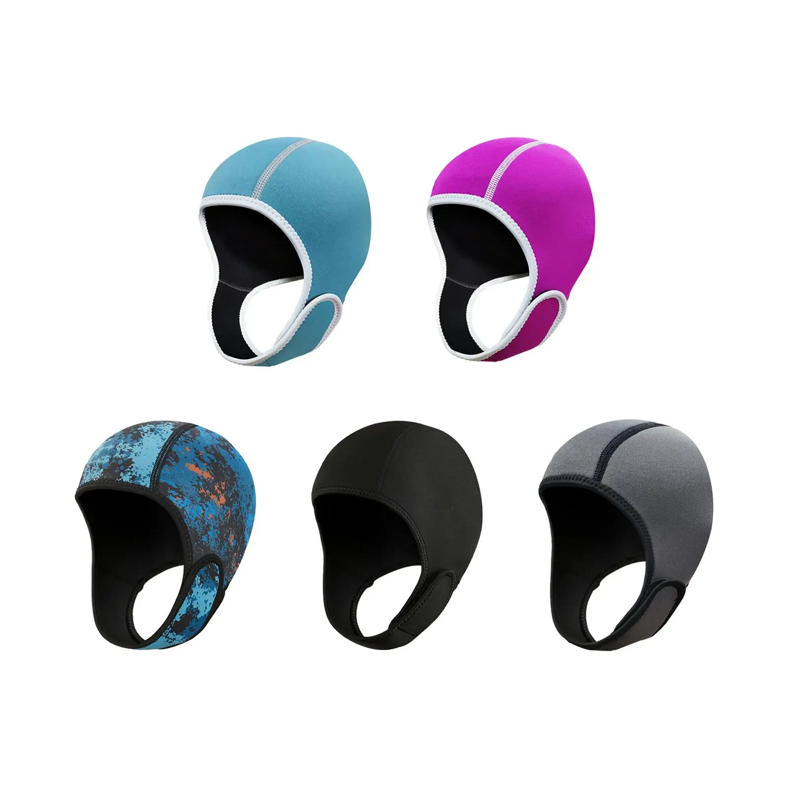 Scuba Diving Hood 2mm Neoprene Hood Swimming Hat for Men Women Rafting Canoe