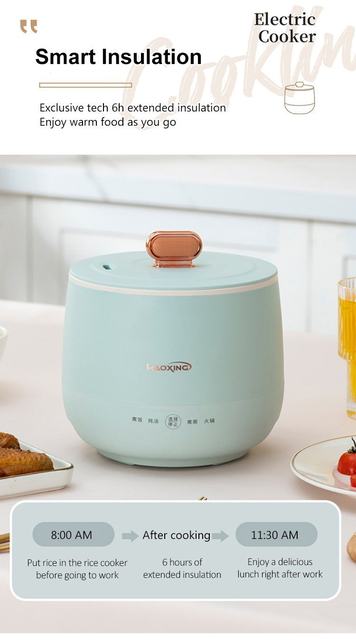 Mizawa Rice Cooker Stainless Steel Uncoated Smart Mini Household Rice  Cooker Rice Cooker - AliExpress