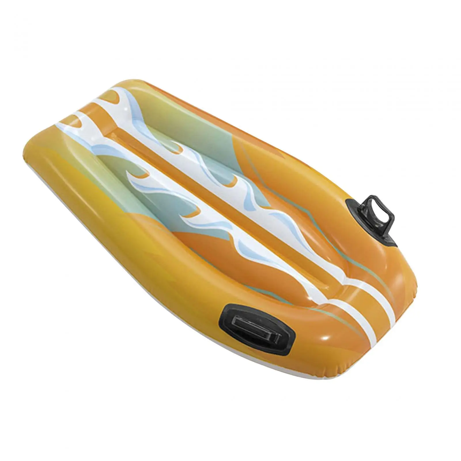 Inflatable Surfboard for Kids Beach Party Floating Surfboard for Slip and Slide Children Surf Board Pool Float with Handle
