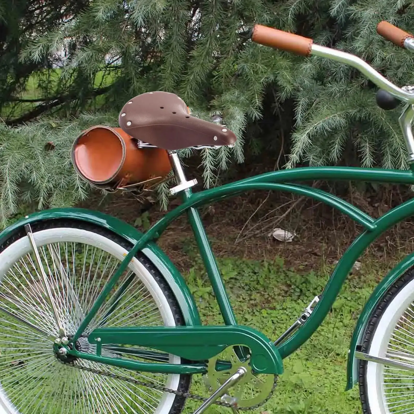 Bicycle Seat Vintage Cushion for Exercise Bike Mountain MTB City Bikes