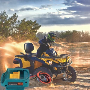 Power Wheels Battery Adapter Compatible for Makita 18V BL1830 BL1840 Power Convertor for DIY RC Toys