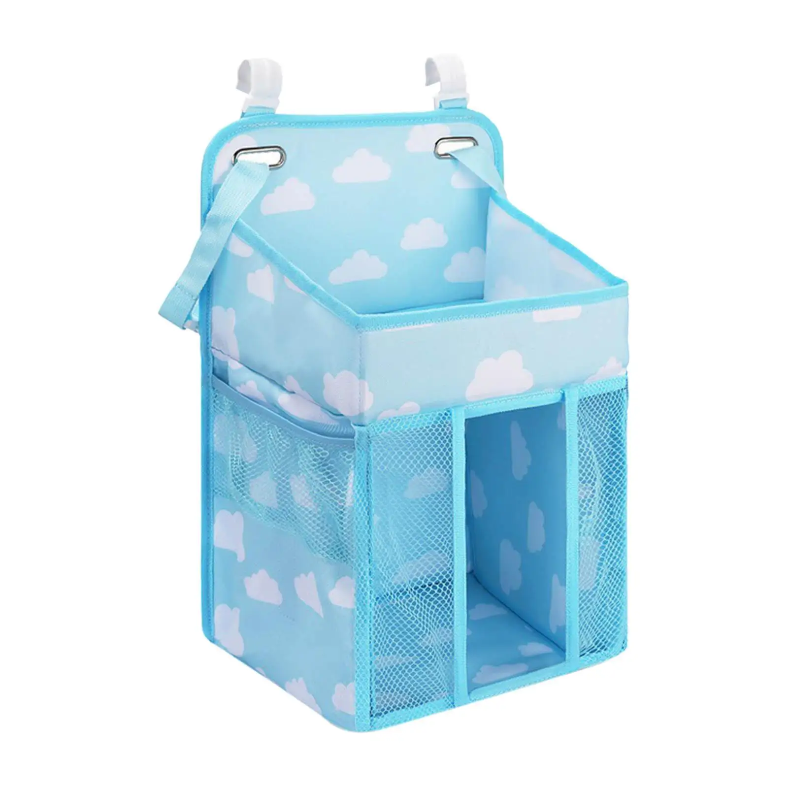 Detachable Storage Hanging Bag Hanging, Pocket Accessorie Baby Essentials for Diaper Organizer Toys Bedside Storage Wall Newborn