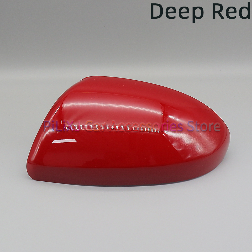 Auto Rearview Mirror Cover Cap For Mazda 2 Demio 2007 2008 2009 2010 2011 2012 2013 Wing Side Mirror Shell Housing Case Painted