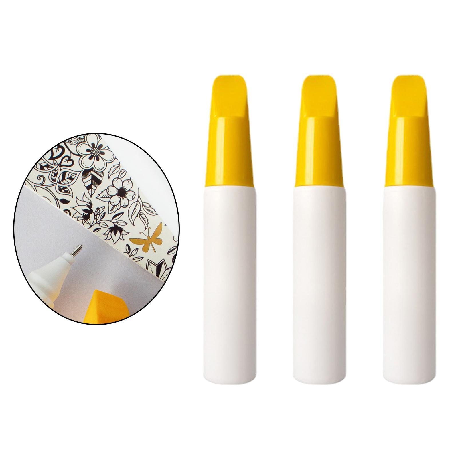 3 Pcs Empty Paint Bottle Repeatable Refillable Rod for Car Scratch Repair Markers Paint Pen Oil Drawing