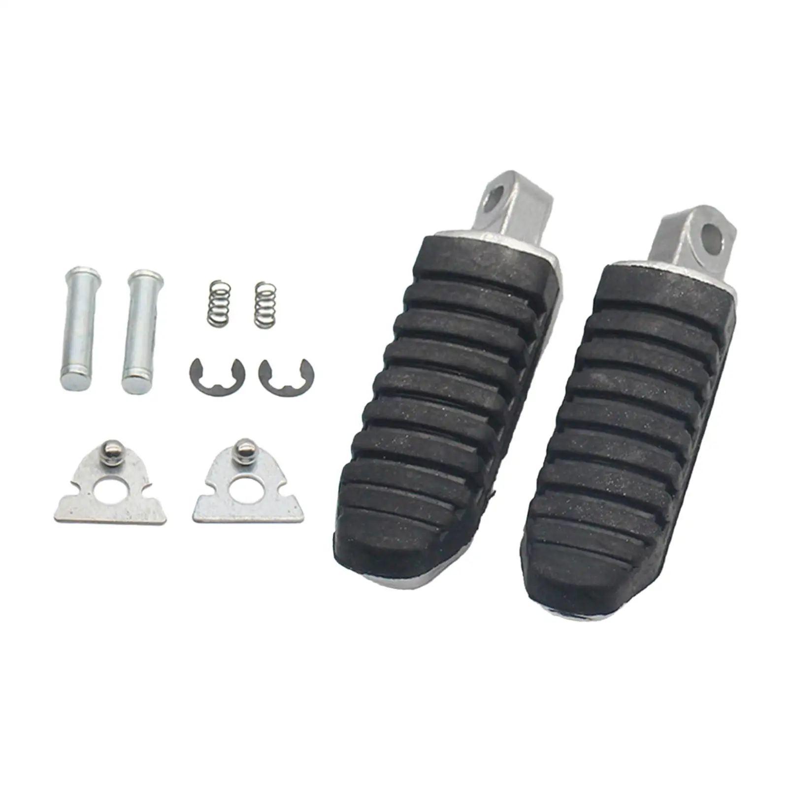 Aluminum Motorcycles Foot Pegs Foot Rest Pedals for Suzuki 650F, Motorcycle