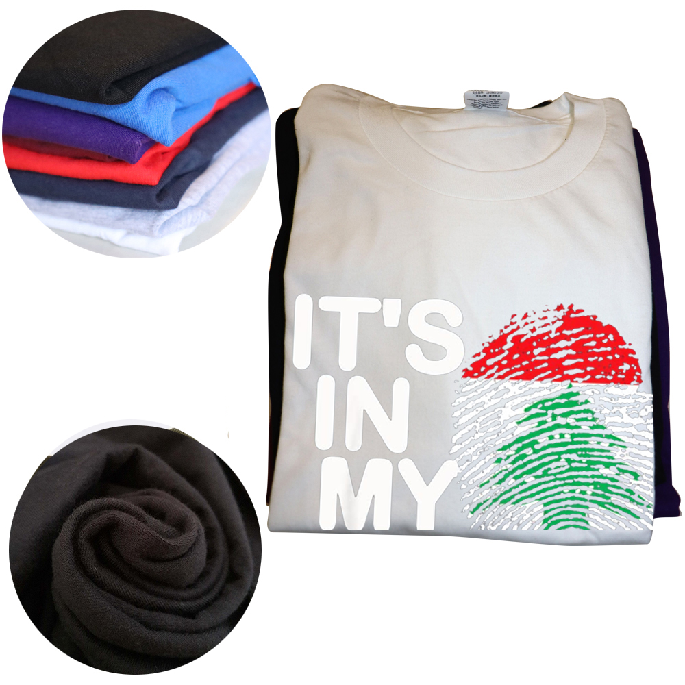 Lustiges „It's In My DNA“ Libanon-Flagge Libanesische T-Shirts Grafik Baumwolle Streetwear Kurzarm Geburtstagsgeschenke Sommerstil T-Shirt – Detail 4