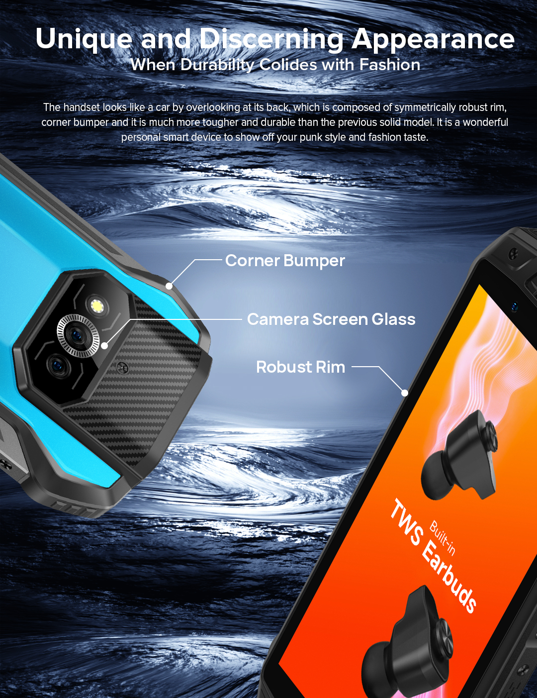 Ulefone Armor 15 прочный смартфон 6 ГБ ОЗУ 128 Гб ПЗУ 5,45 