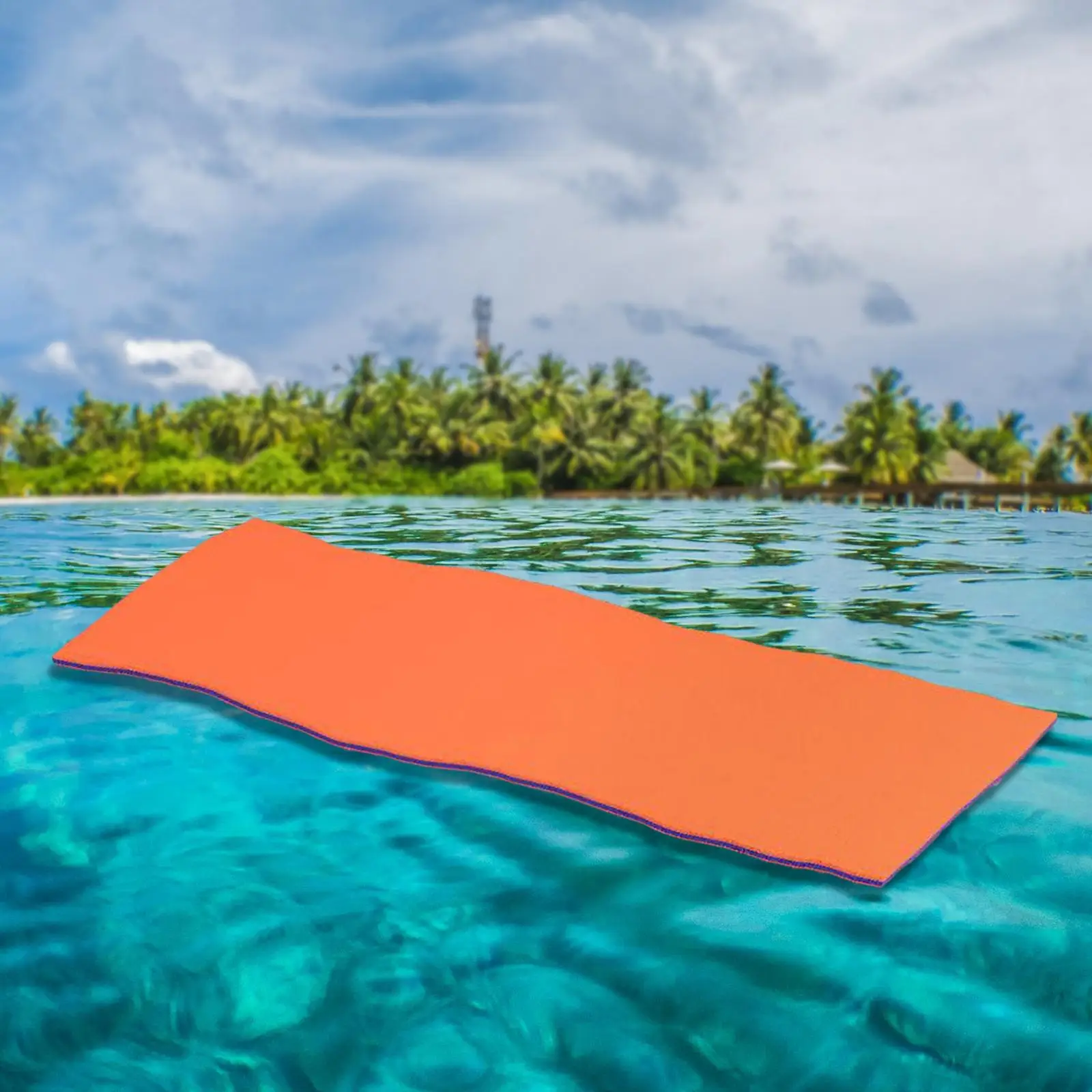 Water Float Mat Comfortable Relaxing Floating Pad for Beach Boat
