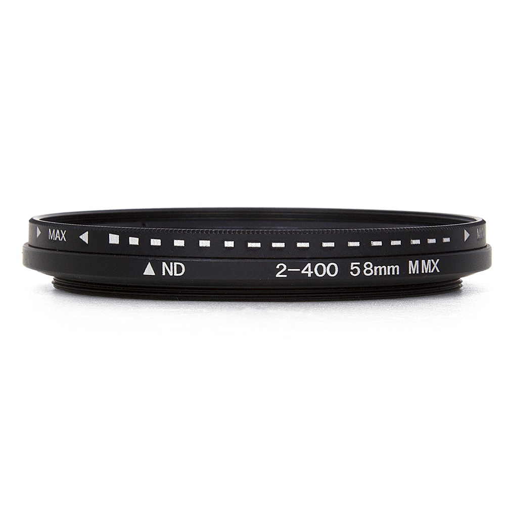 Einstellbarer Fader Variabler ND-Filter ND2 bis ND400 Neutraldichte für Kameraobjektivfilter ND 37/43/46/49/52/55/58/62/67/72/77/82 mm – Detail 9