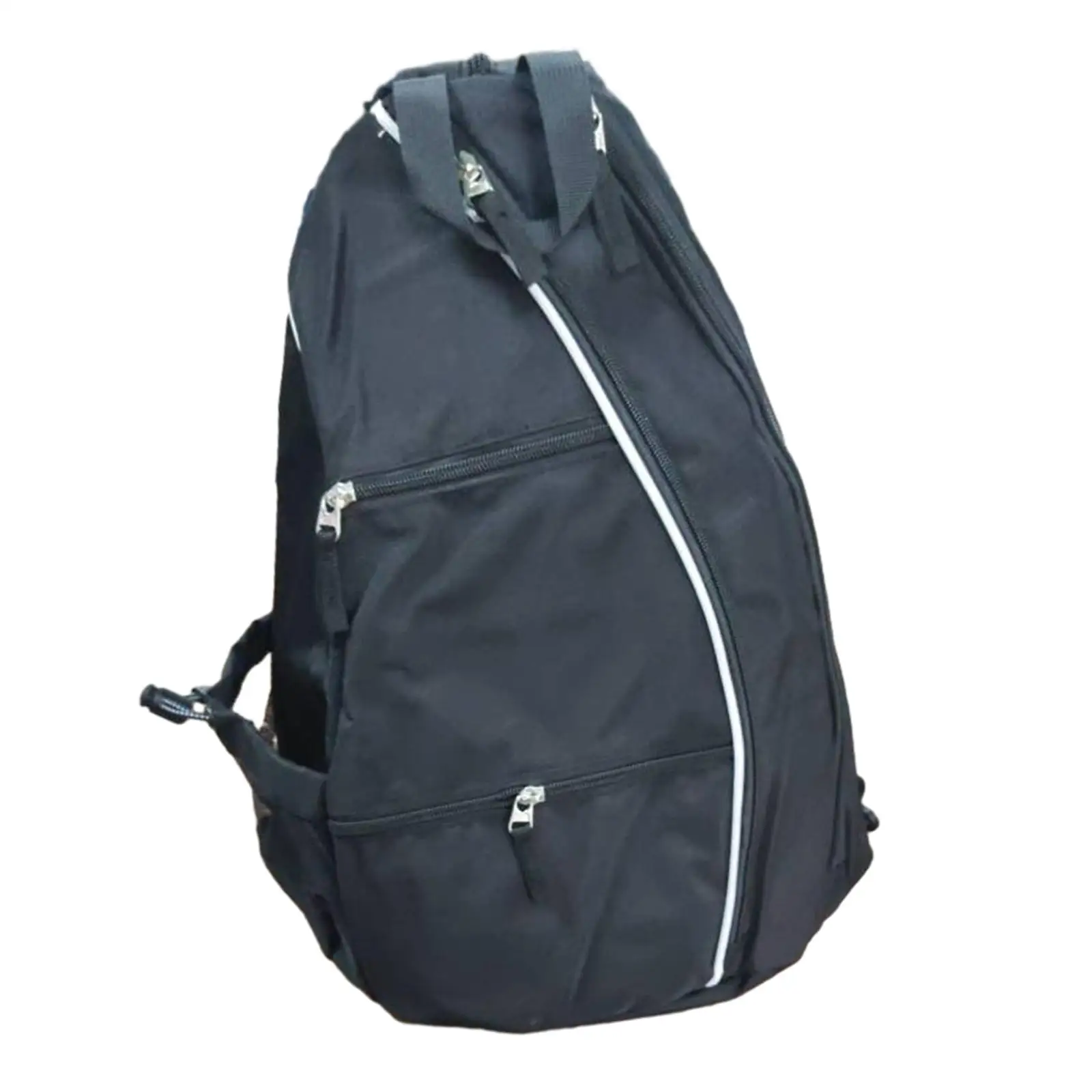 Pickleball Backpack Women Men Indoor and Outdoor Shoulder Bag Knapsack with Zipper Waterproof with Water Bottle Holder Carry Bag