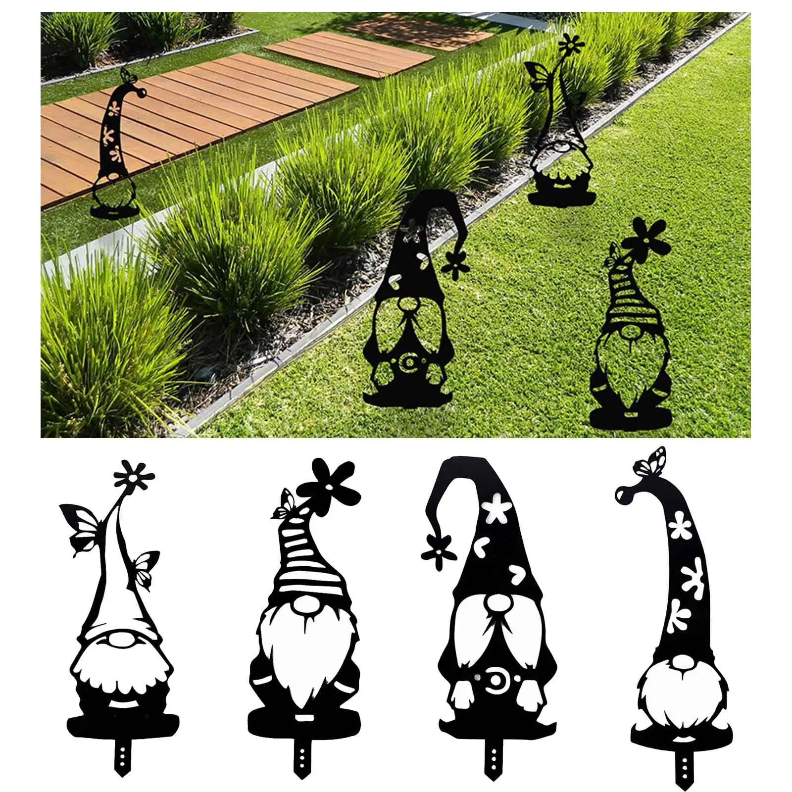 Stakes Fairy Garden Statuerative for Miniature Fairy Garden. A