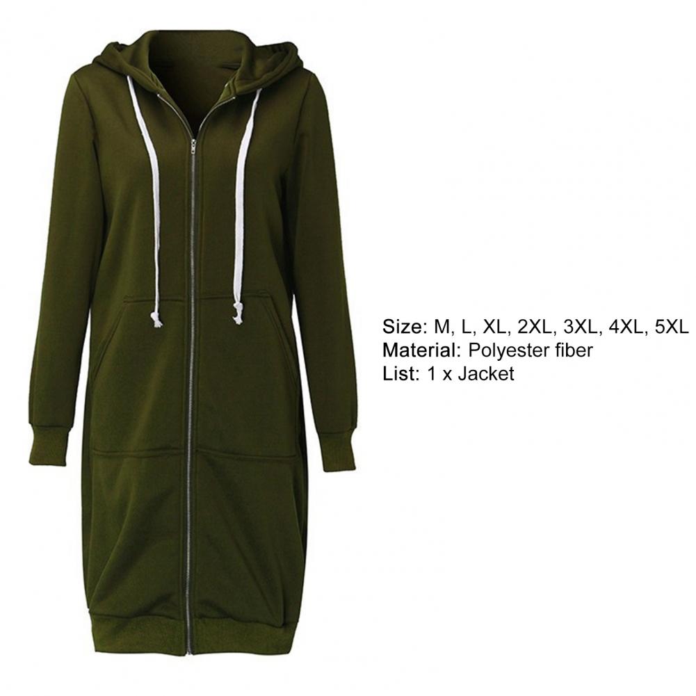 Title 2, Autumn Hoodies Coat Long Winter Hoodies Women T...