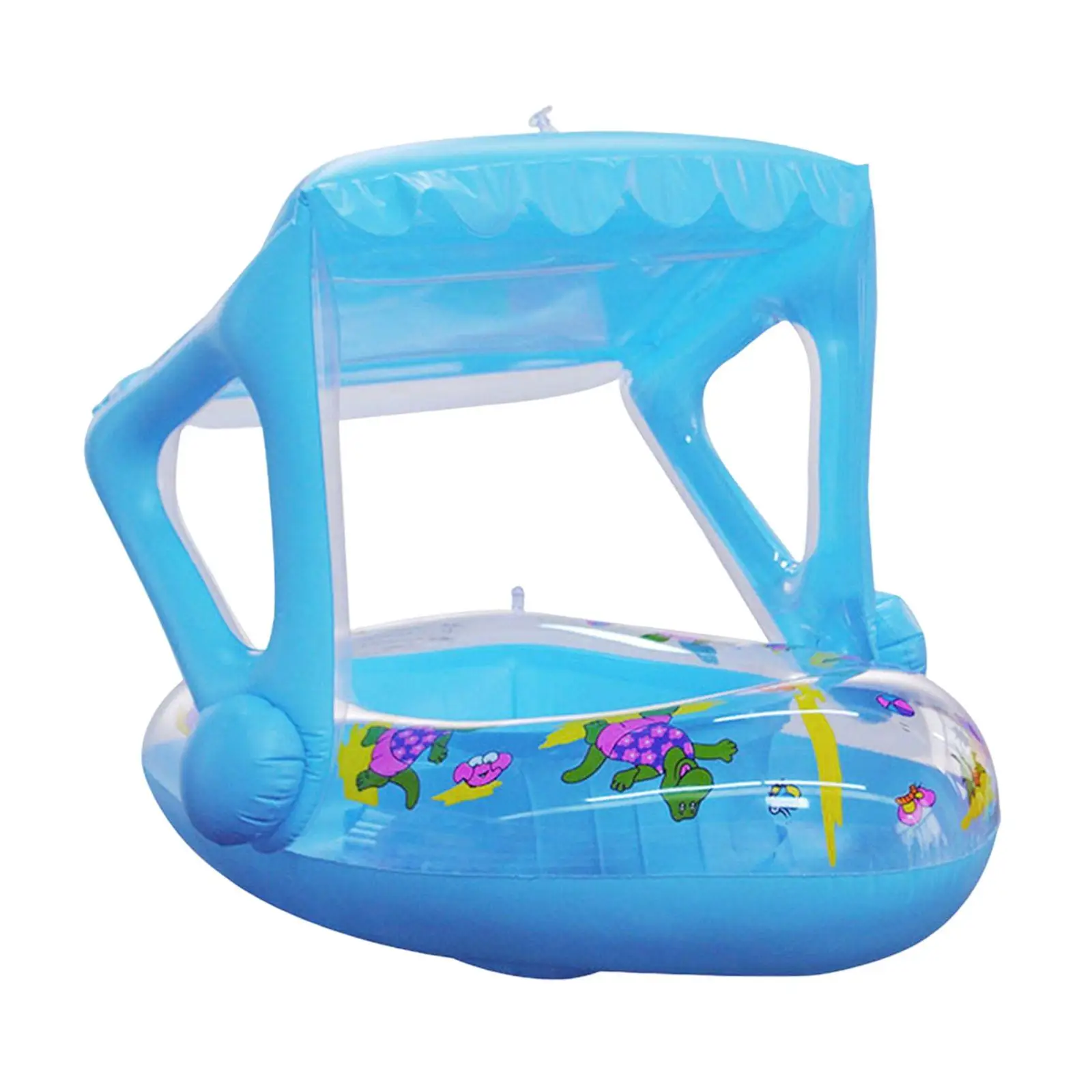 Float Rings with Canopy Bathtub Toys Summer Pool toy for boys girls