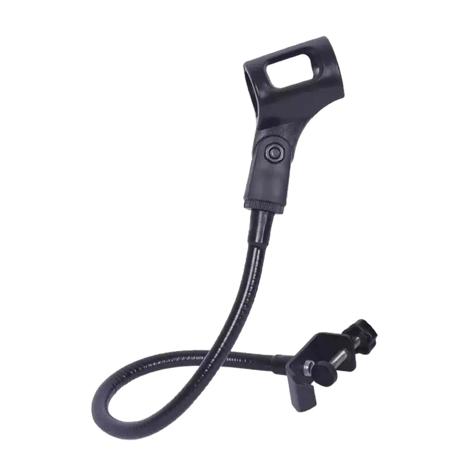 Phone Stand Portable Flexible Long Range Mic Stands Holder with Clip for Meeting Singing Live Broadcast Speech Supplies