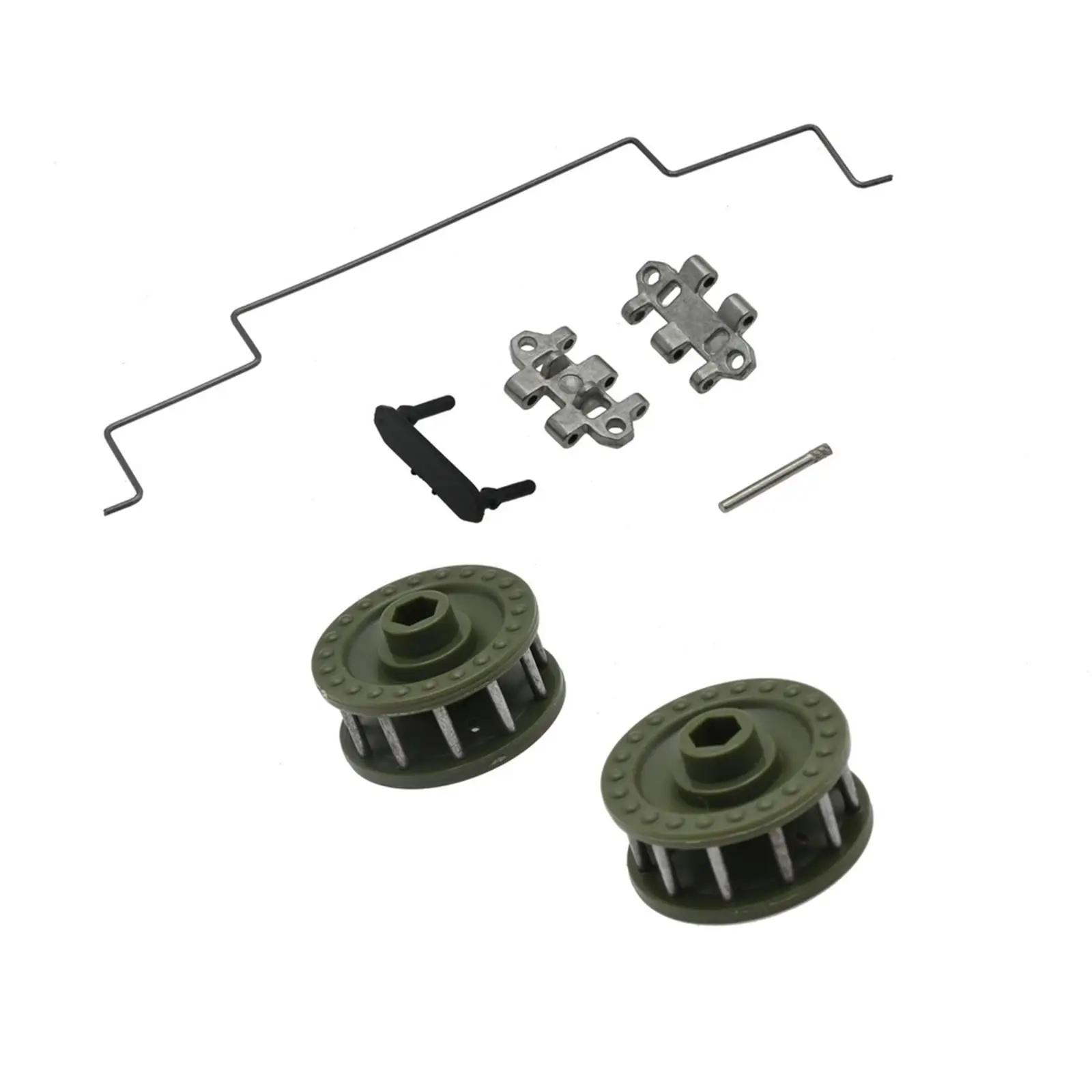 1/16 RC Track Upgrade Parts Replace Parts Accesories RC Tank Toy Accessory for RC Clawler Tracked Vehicle Accessories
