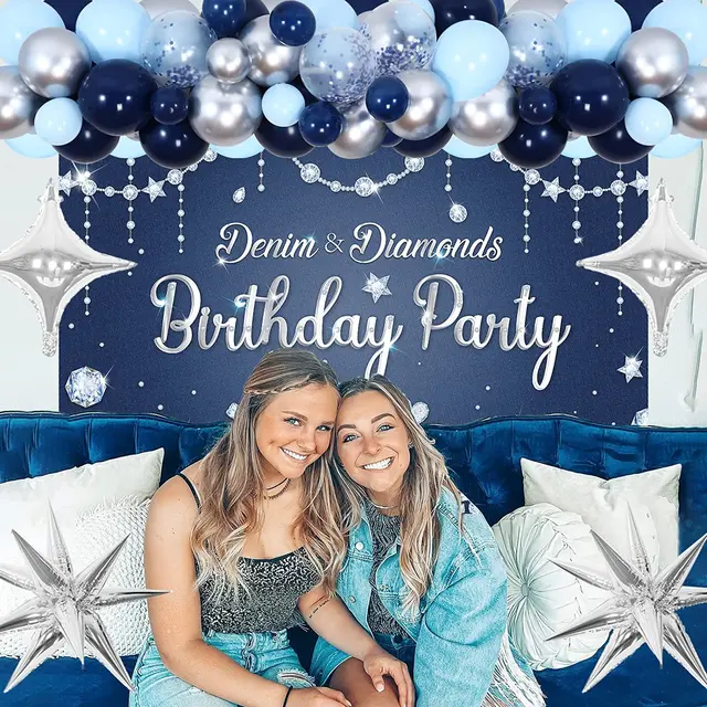 Denim and Diamonds Party Supplies and Favors – Metro-Designs and  Metro-Events: Professional Graphics and Party Decorations
