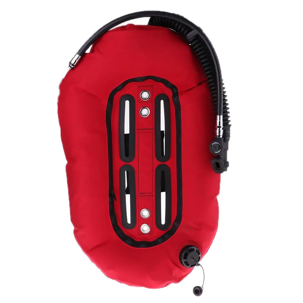 Red Diving Donut Wing Single Tube Freediving BCD BCD