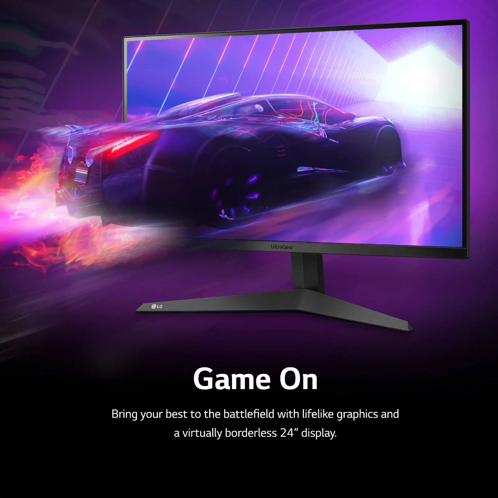 Игровой монитор 24 дюйма UltraGear FHD 1ms 165 Гц с AMD FreeSync Premium &  Black Stabilizer (1920x1080)-24GQ40W-B | AliExpress