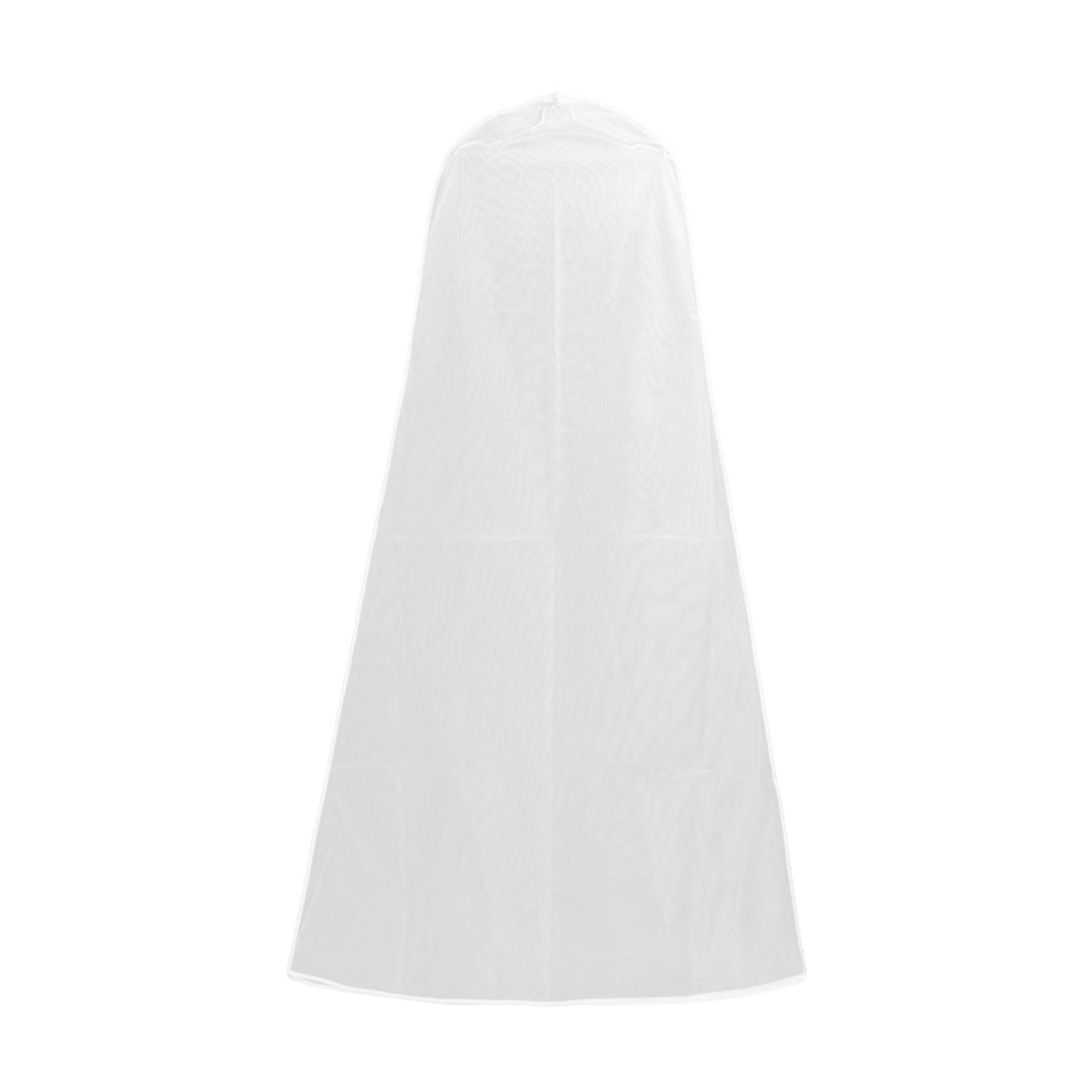 Pullover Wedding Dress Garment Bag Cover Washable Storage Bag Dustproof Covers for Evening Gown Windbreakers Down Jackets