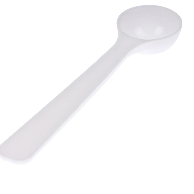 20PCS 1g Plastic 1 Gram Scoops/Spoons For Food/Milk/Medcine