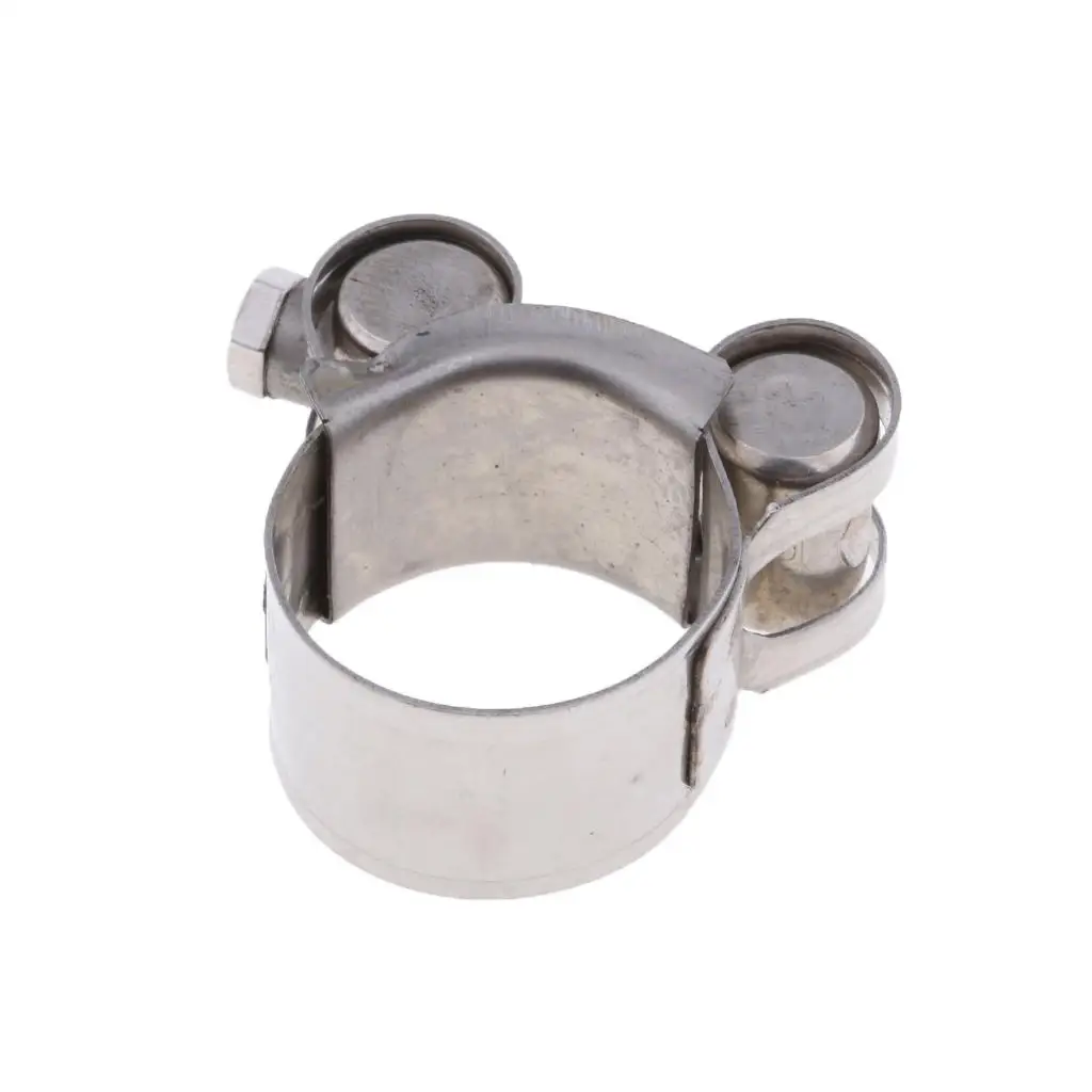 Universal 26 28mm Motorcycle Stainless Steel Exhaust   Clamp