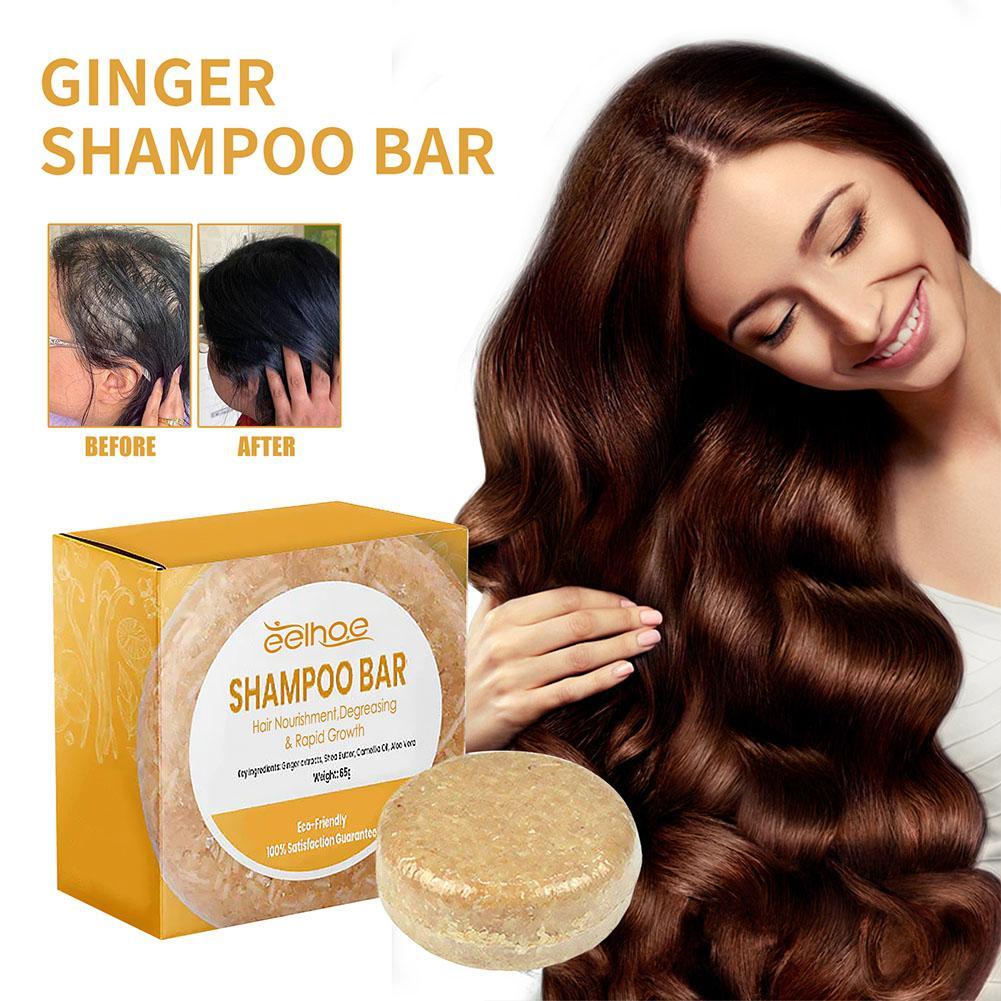 Best of Ginger Soap Anti Hair Loss Soap Repair Scalp Nourishing Brighten Thick Hair Care Prevent Hair Loss Shampoo Bar 65g Reviews & Tips