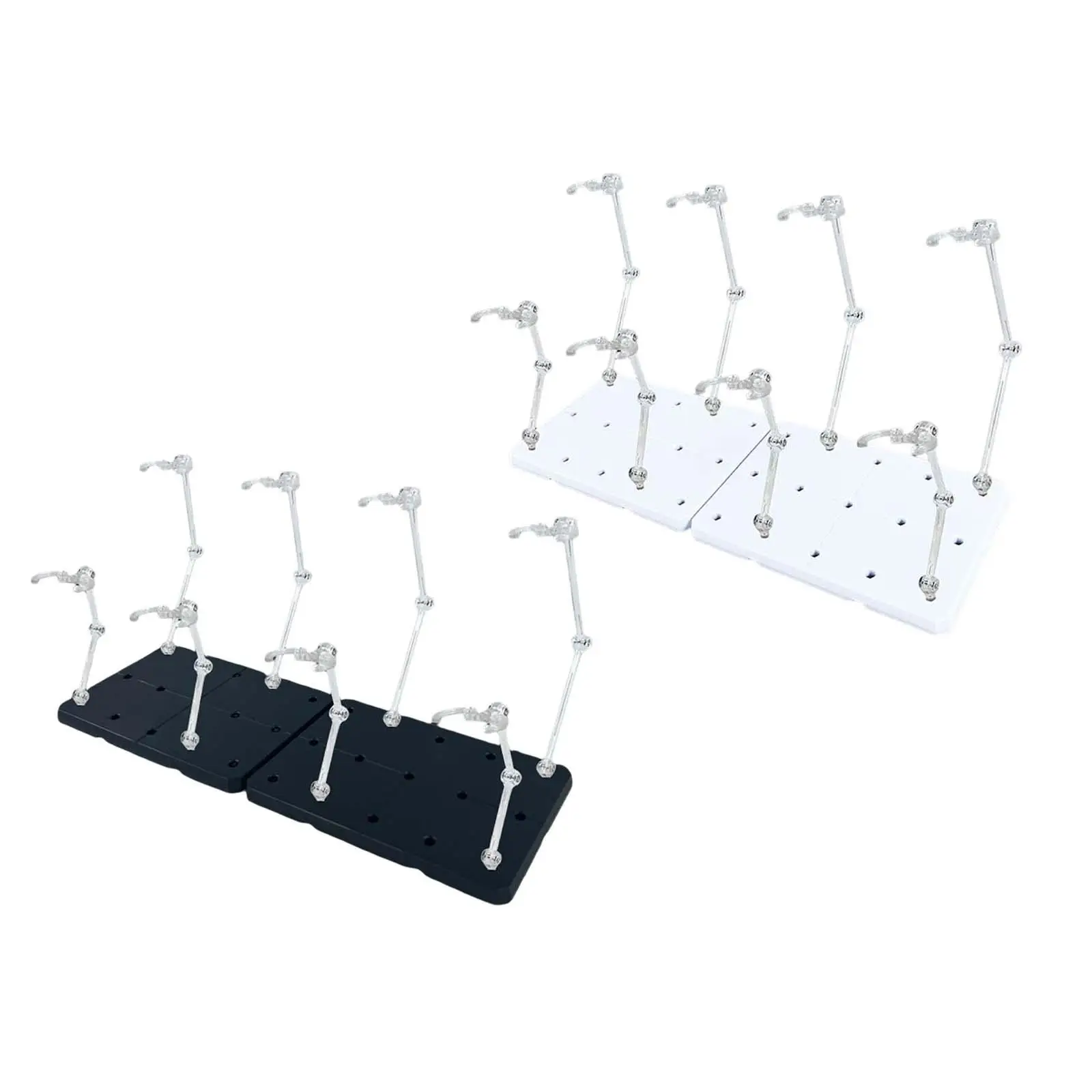 Model Stand Holder Action Figures Holders Rack Stent for 1:100 Scale 1:144 Scale Models Accessories Parts Collection