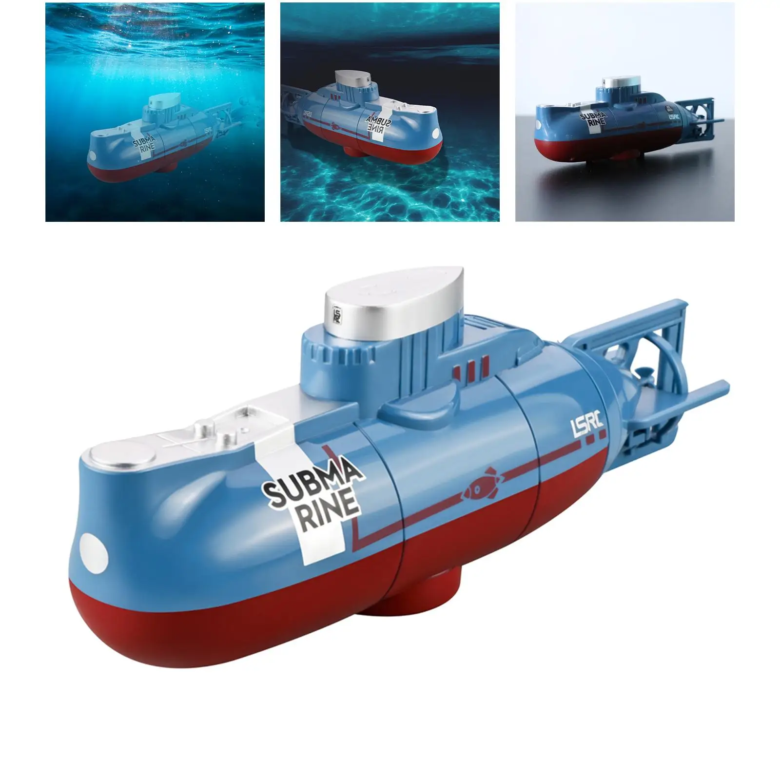 Kid Toy Mini RC Submarine Waterproof Swim Simulation Electric Remote Control Watercraft Model Gift for Kids