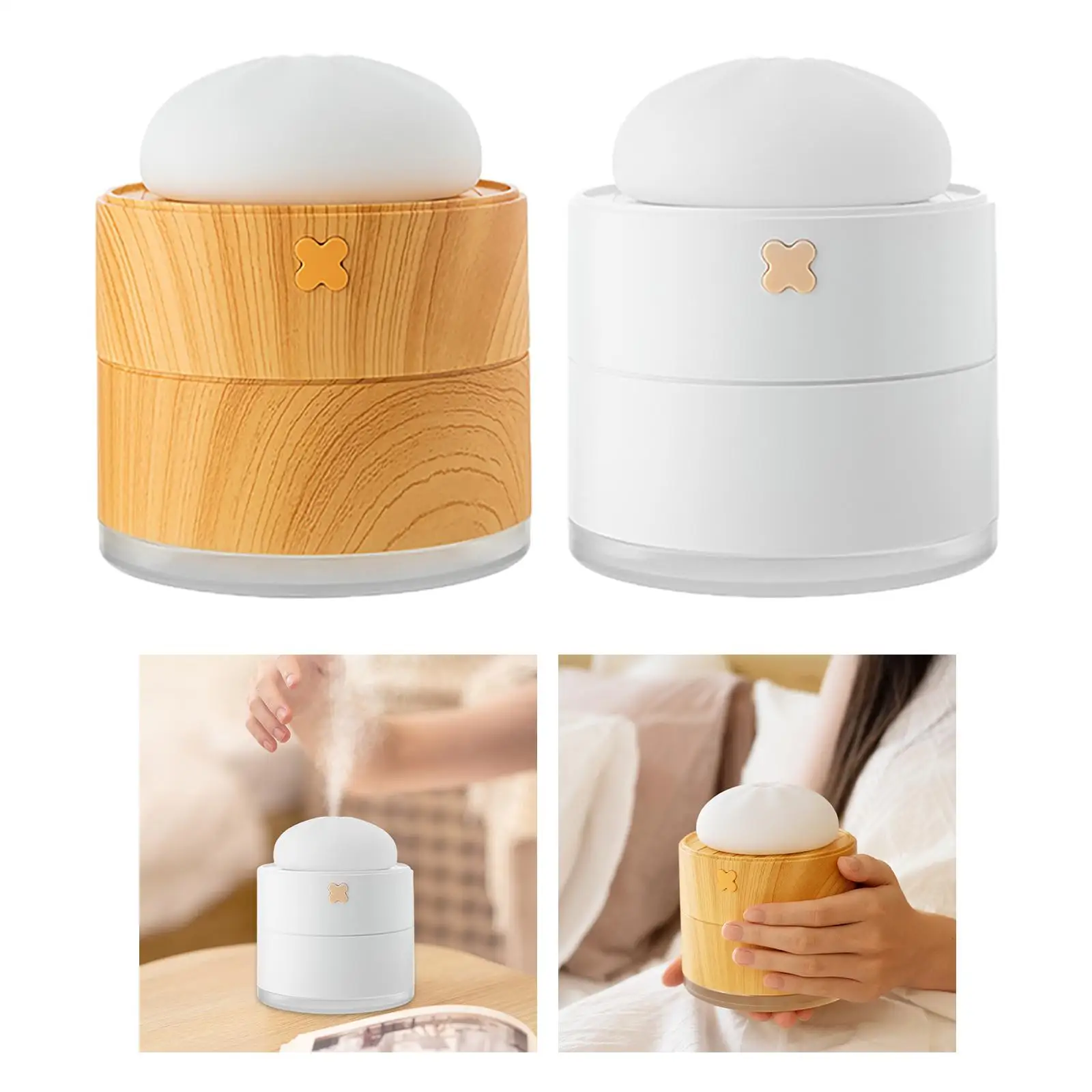 400ml Air Humidifier Quiet Operation Diffuser for Bedroom Office