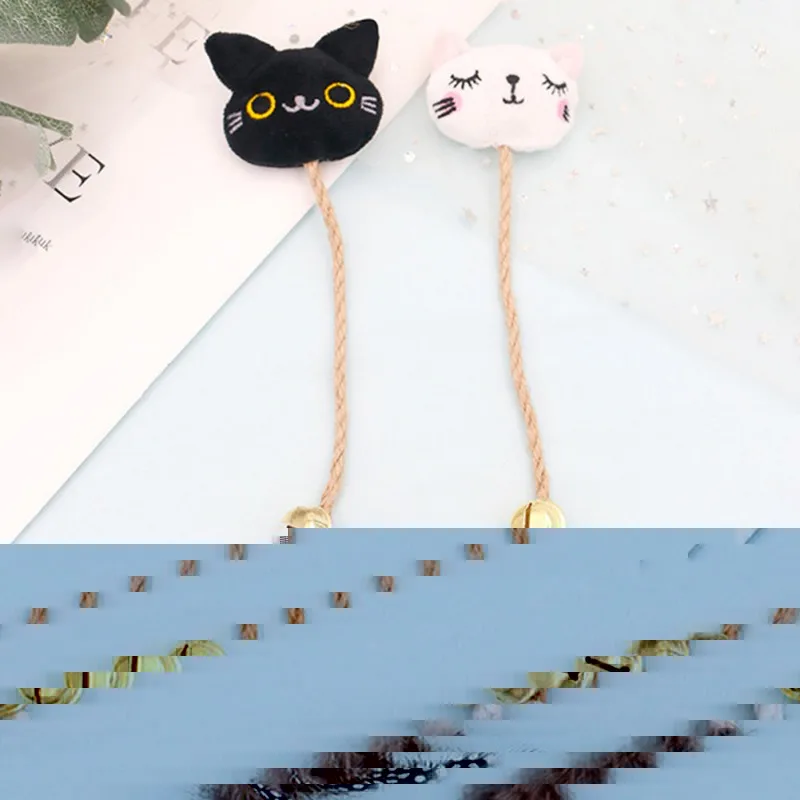 Cats Catnip Toy Pets Cute Cat Toys Teaser Wand Toy for Kitten Teeth Grinding Cat Plush Thumb Pillow Pet Accessories