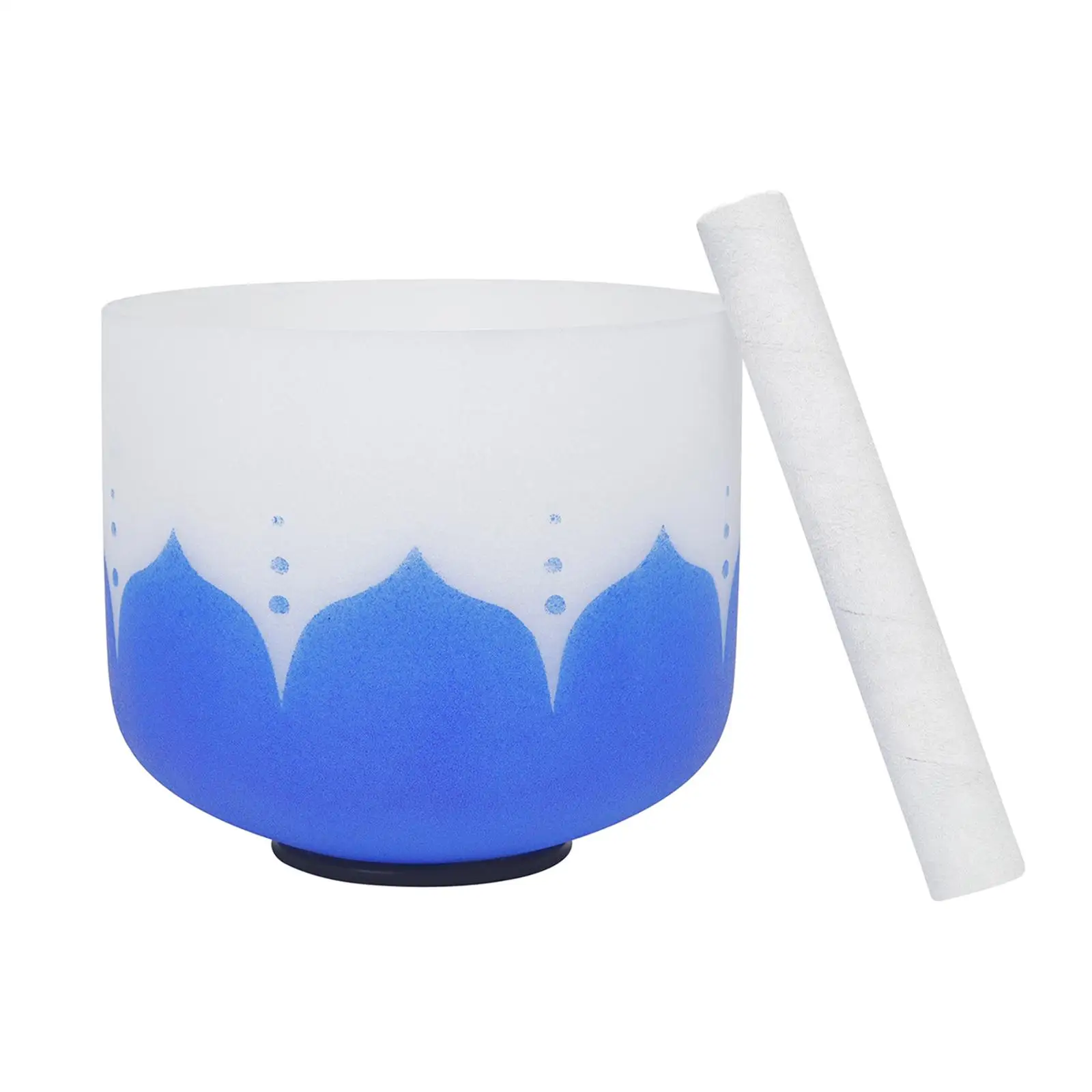 Creative Singing Bowls with Mallet Craft Musical Instrument for Meditation Fireplace Tabletop