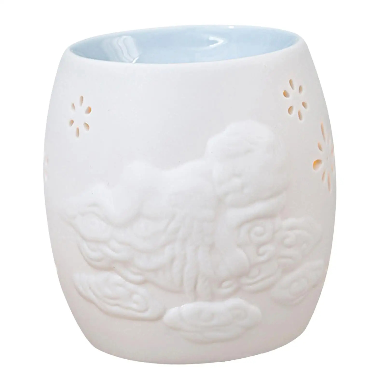 Ceramic Essential Oil Burner Furnace Decor Melt Warmer for Living Room