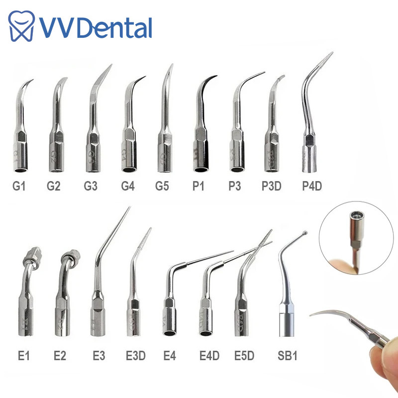 Best of Dental Ultrasonic Scaler Tip Scaling Periodontics Endodontics Scaling Tips For EMS And Woodpecker Ultrasonic Scalers Dentistry Reviews & Tips