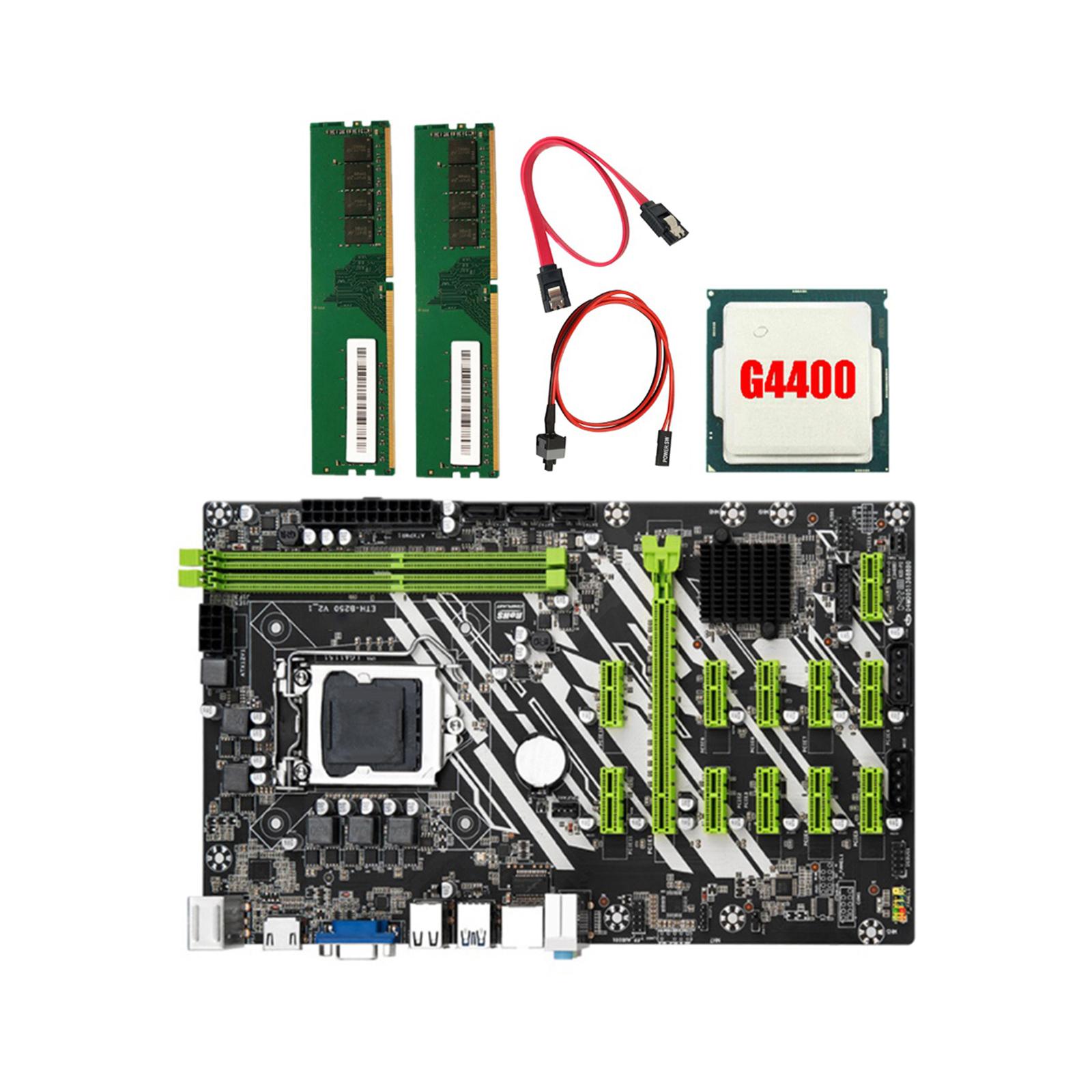 Desktop Motherboard 1x PCIe 16x Slot Dual Channel DDR4 Mainboard Replaces