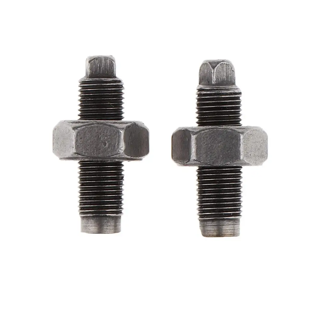 7x 2x Solid Valve Adjusting Screws with Nuts for 50-125cc ATV QUAD, 0.7 Inch Long