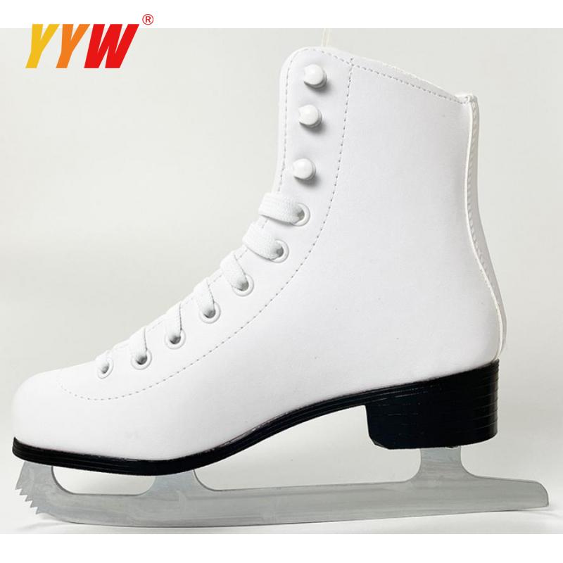 Title 6, Ice Figure Skates Comfortable with Ice Blade Th...