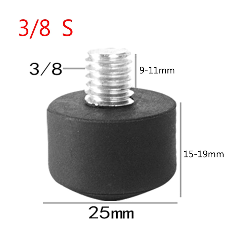 Description Picture 3 of itemUniversal Anti-slip 3/8 or 1/4 Inch Tripod Monopod Rubber Foot  for Andoer Benro Gitzo Manfrotto Tripod Monopod QXNF