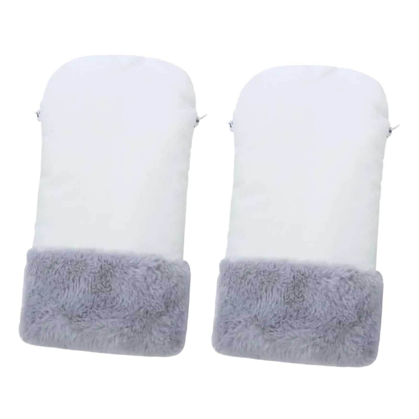 Universal Stroller Mittens Pram Accessory Warm Rainproof Thick Stroller Hand Muff for Golf Cart Pram Pushchair Stroller Handbar