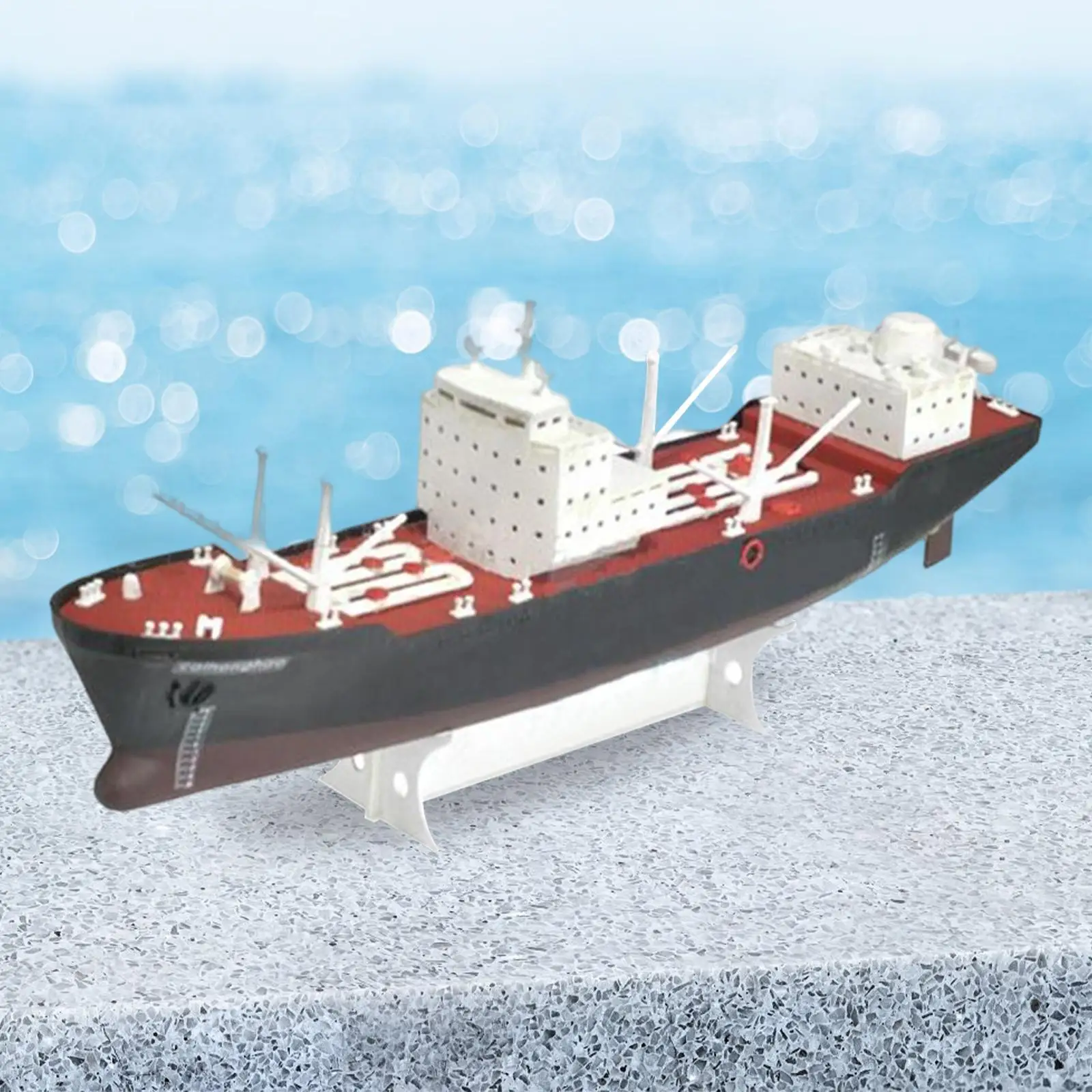 0 Scale Ship  Building Kit Million Ton Oil Tanker for Kids Boys Toy