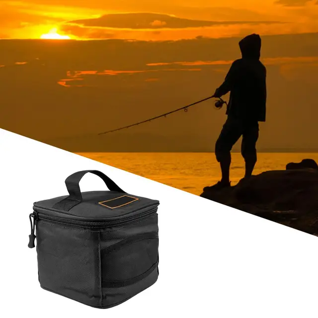 Water Resistant Fishing Reel Bag Storage Bag For Raft Reels, Fly