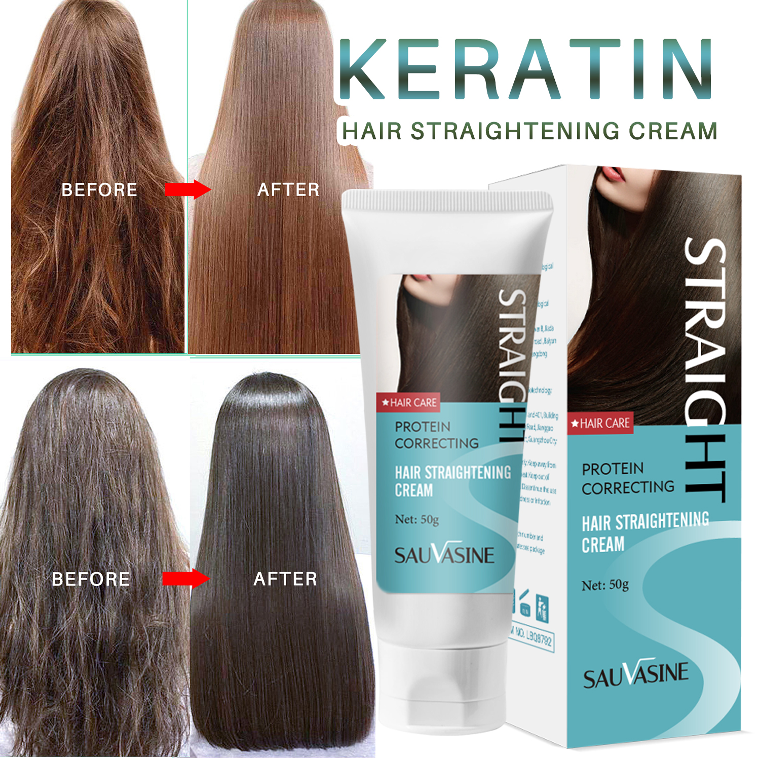 Best of Hair Care Protein Correction Cream Hair Mask Professional Keratin Hair Treatment Straightening Repairs Damage Moisturize Hair Reviews & Tips