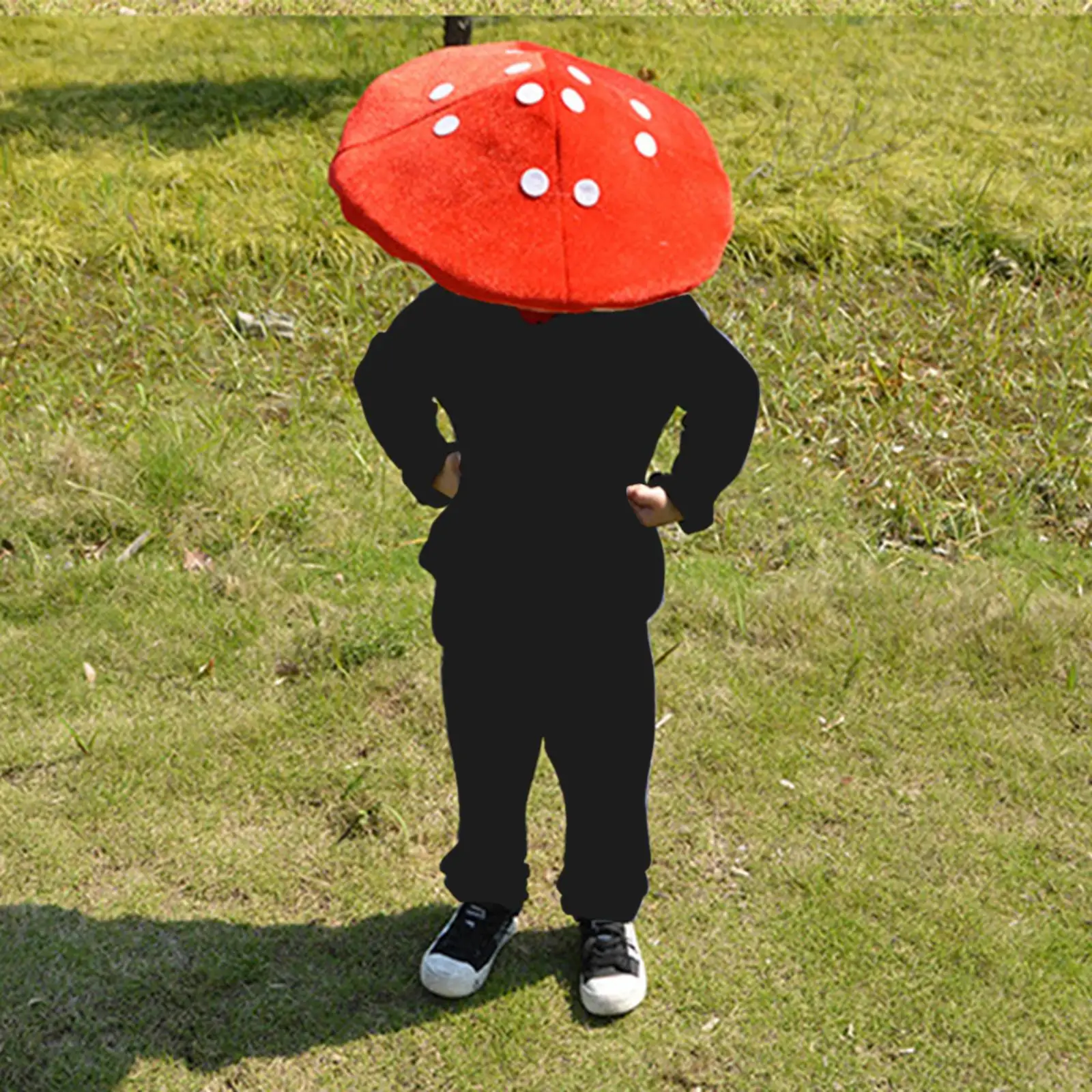 Kids Mushroom Hat Head Wear Novelty Caps Creative Carnival Cosplay